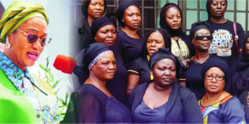 Nigeria’s First Lady empowers 500 women