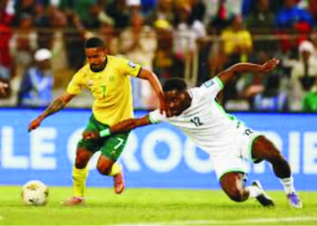 Super Eagles’ World Cup hopes fading following 1-1 draw with S’Africa