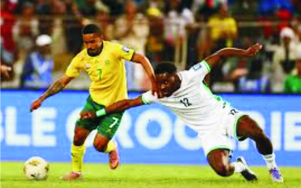 Super Eagles’ World Cup hopes fading following 1-1 draw with S’Africa