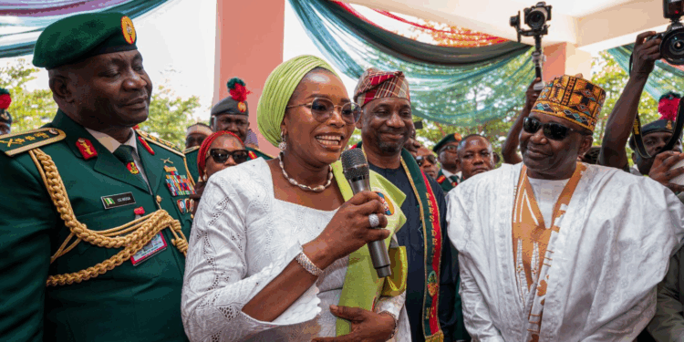 CDS’ wife inaugurates 38-bed maternity centre in Kaduna