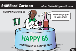 Hurrah Nigeria is 65: As we truly happy 65 years  after?