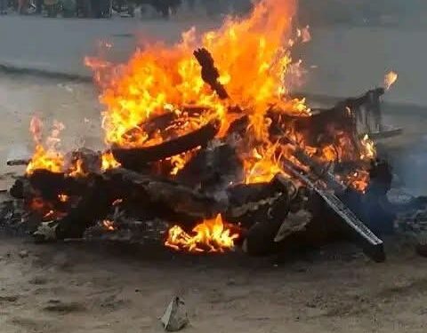 Tension in Langtang North as mob burns 3 suspects over monarch’s murder