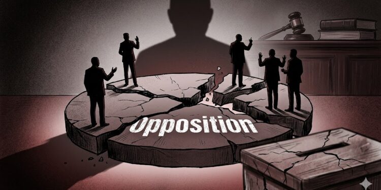Internal rifts, legal battles threaten opposition ahead 2027 polls