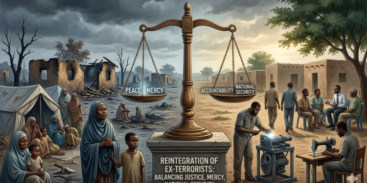 Reintegration of ex-terrorists: Balancing justice, mercy, national security
