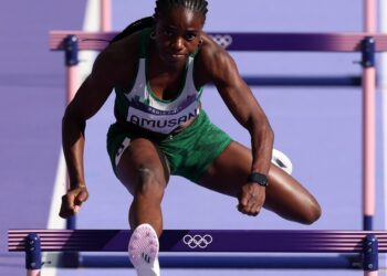 Amusan wins again, sets record in Taiwan