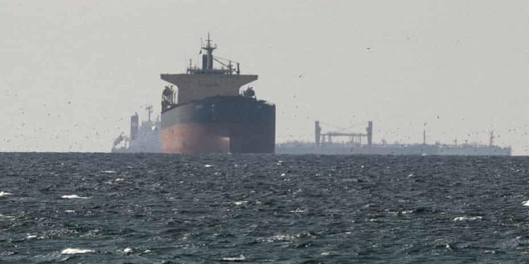 Oil price falls to pre-Iran war levels as more tankers exit strait of Hormuz