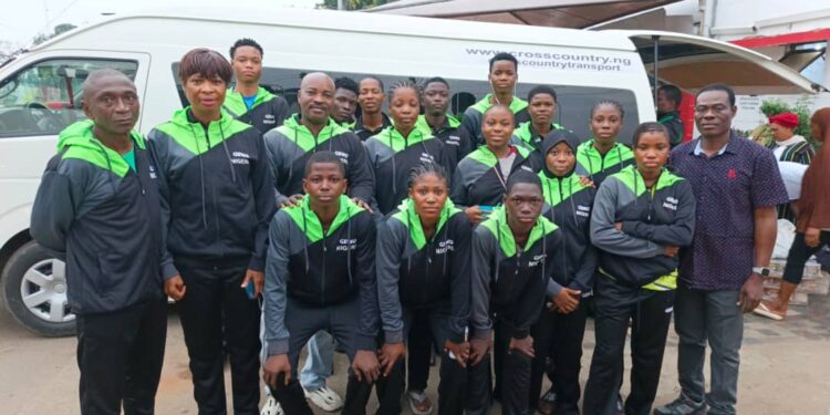 Nigeria off to Ghana for African youth table tennis championships
