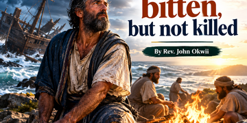 Shipwrecked, bitten, but not killed
