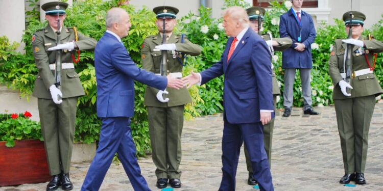 Donald Trump says he would ‘love’ to see united Ireland